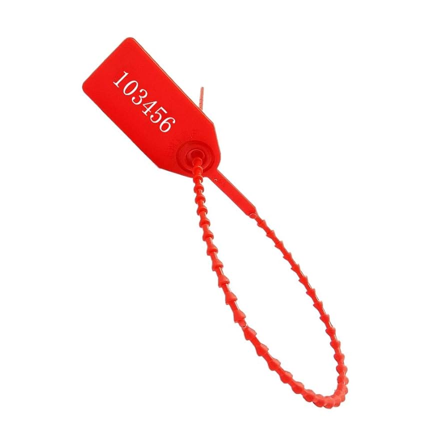 back number会報　♯1〜♯25 Plastic Security Tags Numbered Tamper Proof Seals Self